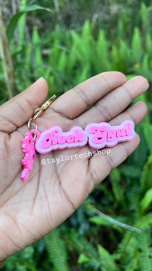Rock Gyul Keychain