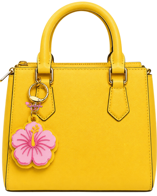 Hibiscus Keychain