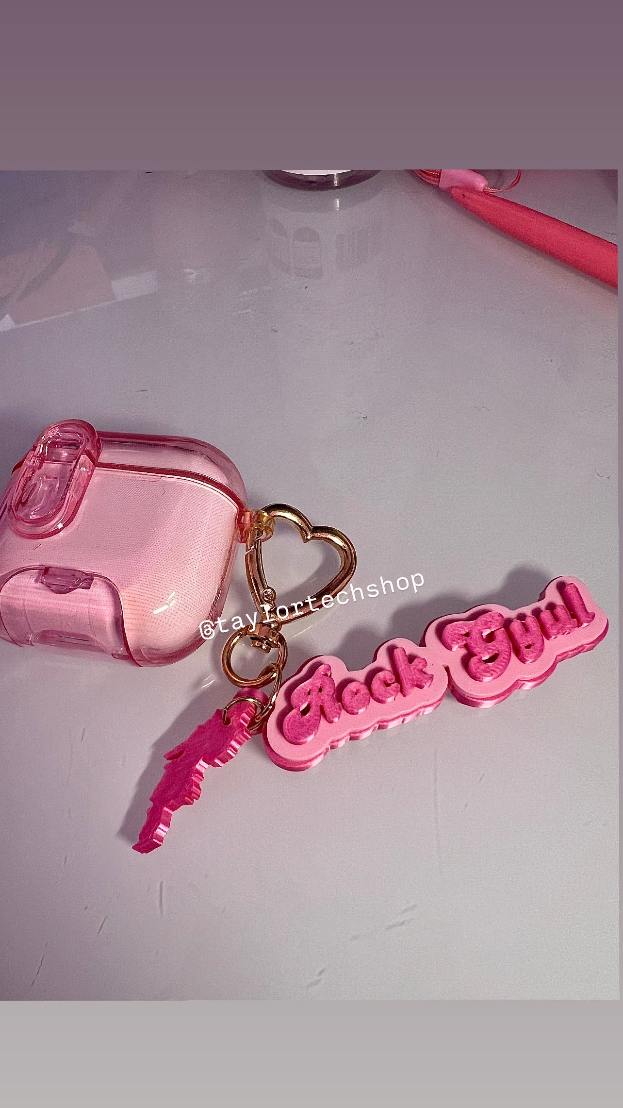 Rock Gyul Keychain