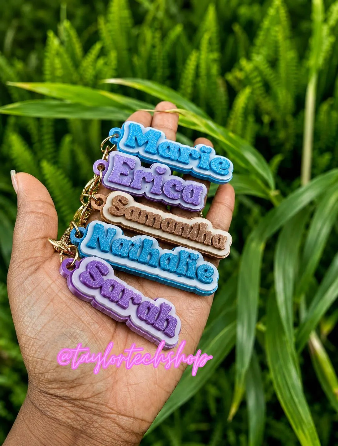 Custom Name Keychain