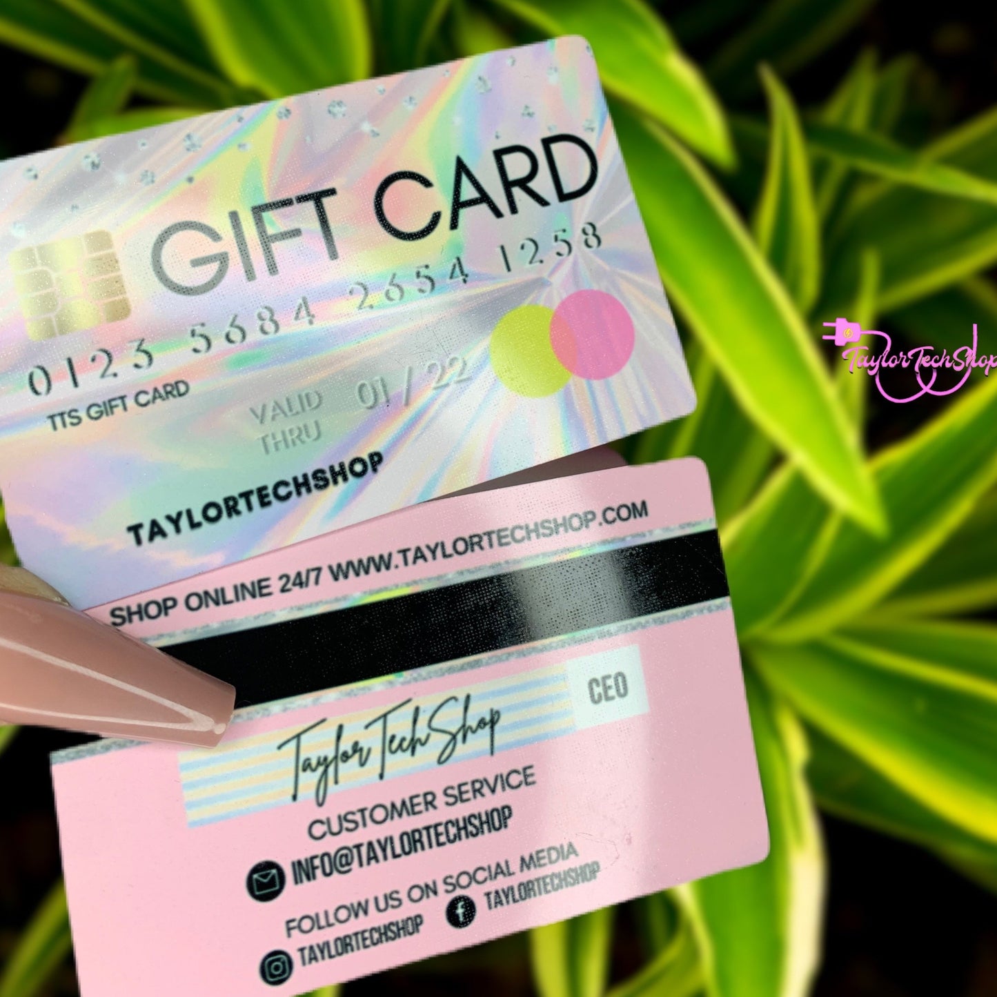 Custom Business Card - TaylorTechShop LLC