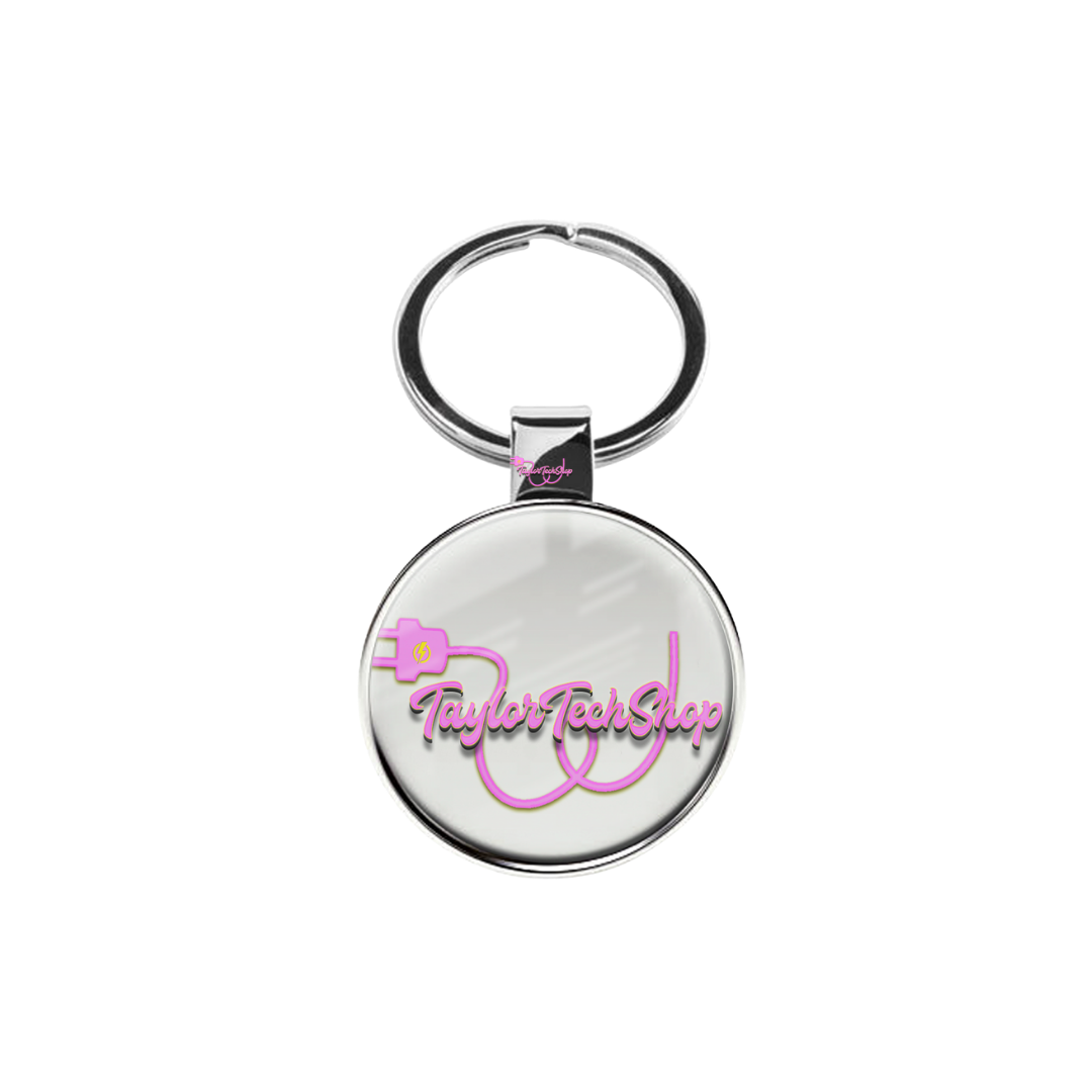 Logo Custom Keychain - TaylorTechShop LLC