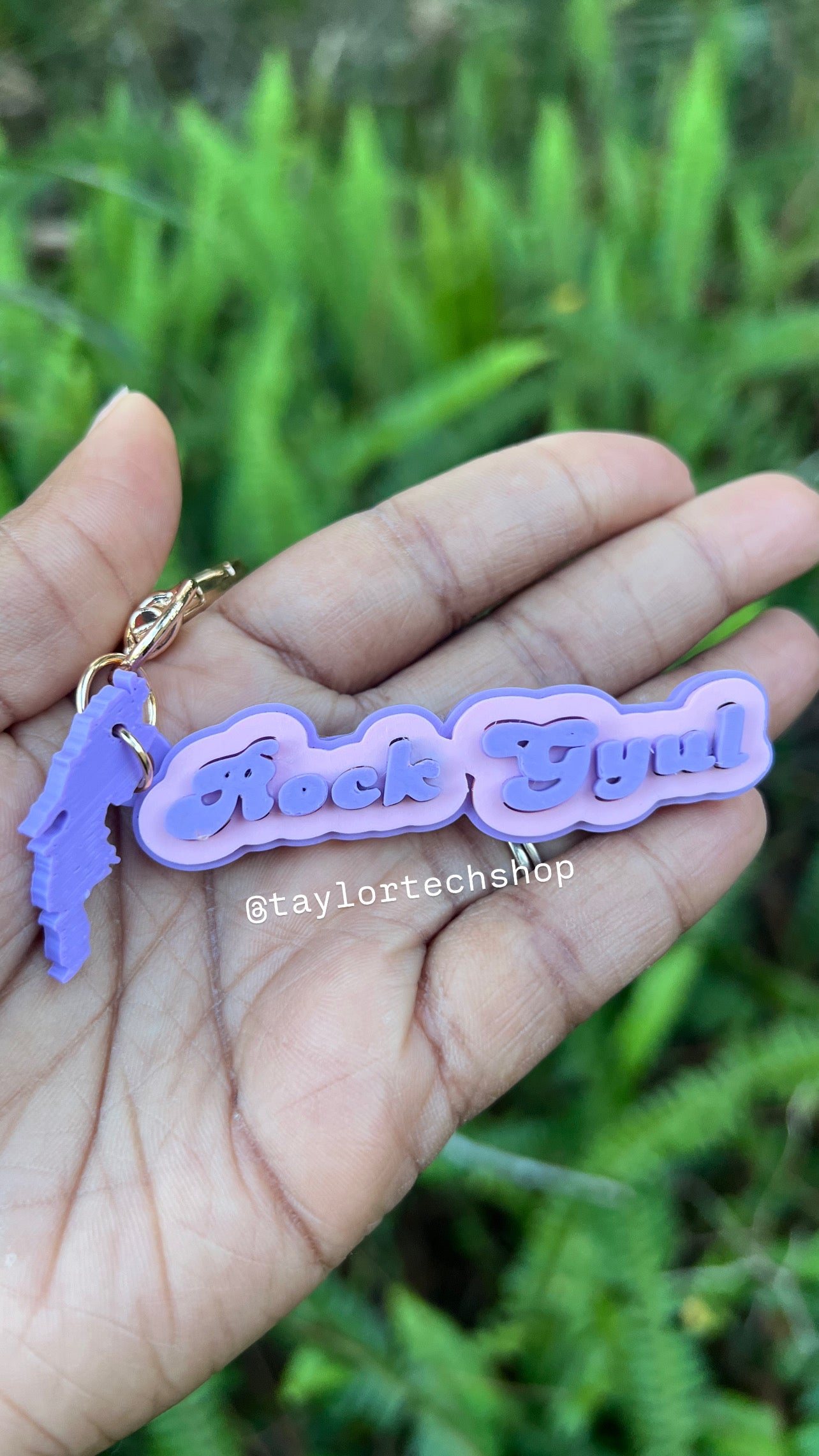 Rock Gyul Keychain