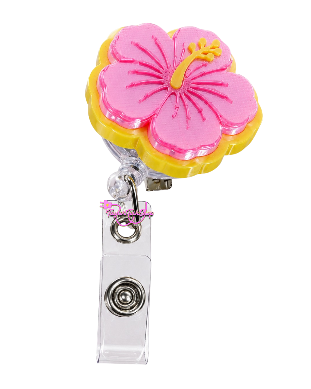 Hibiscus Badge Reel