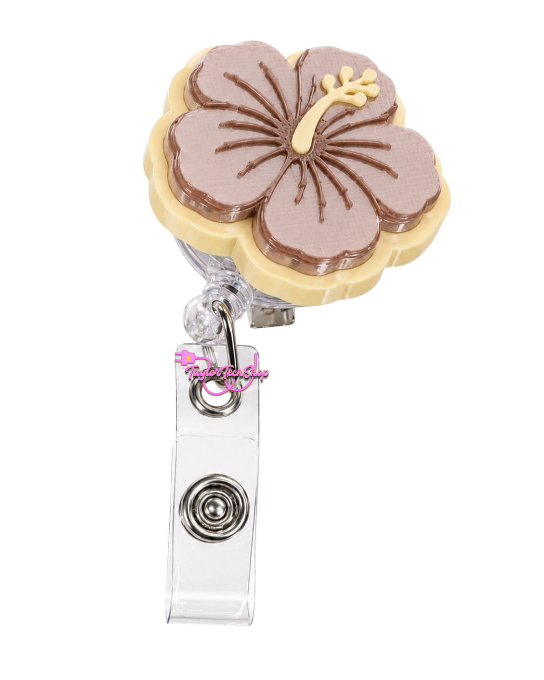 Hibiscus Badge Reel