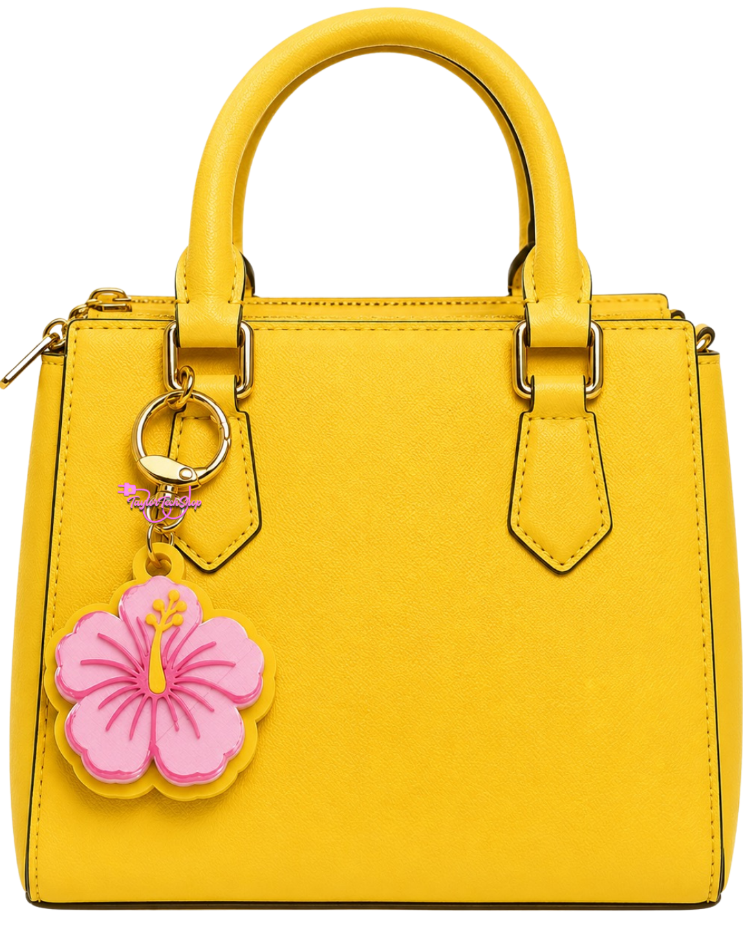 Hibiscus Keychain