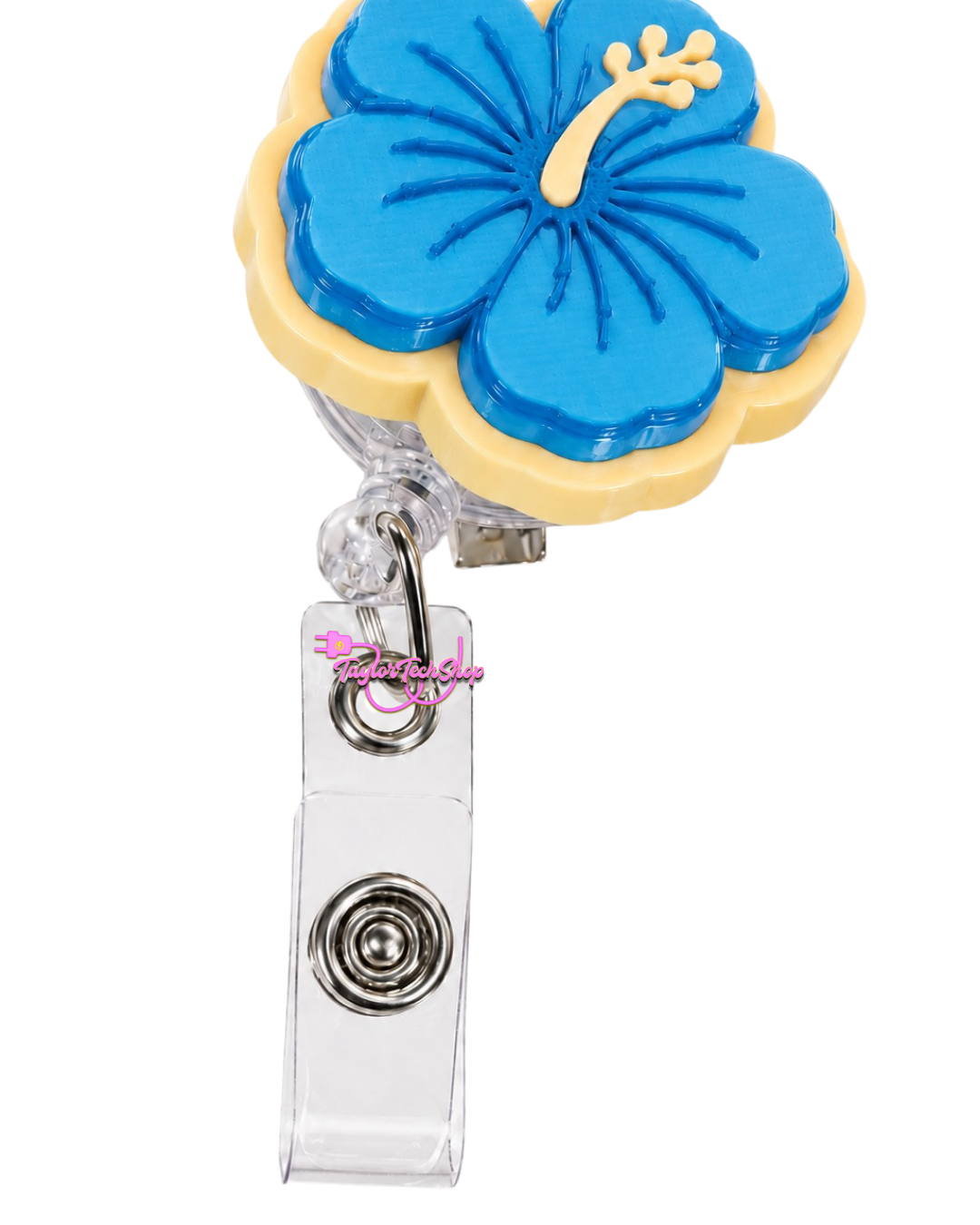 Hibiscus Badge Reel