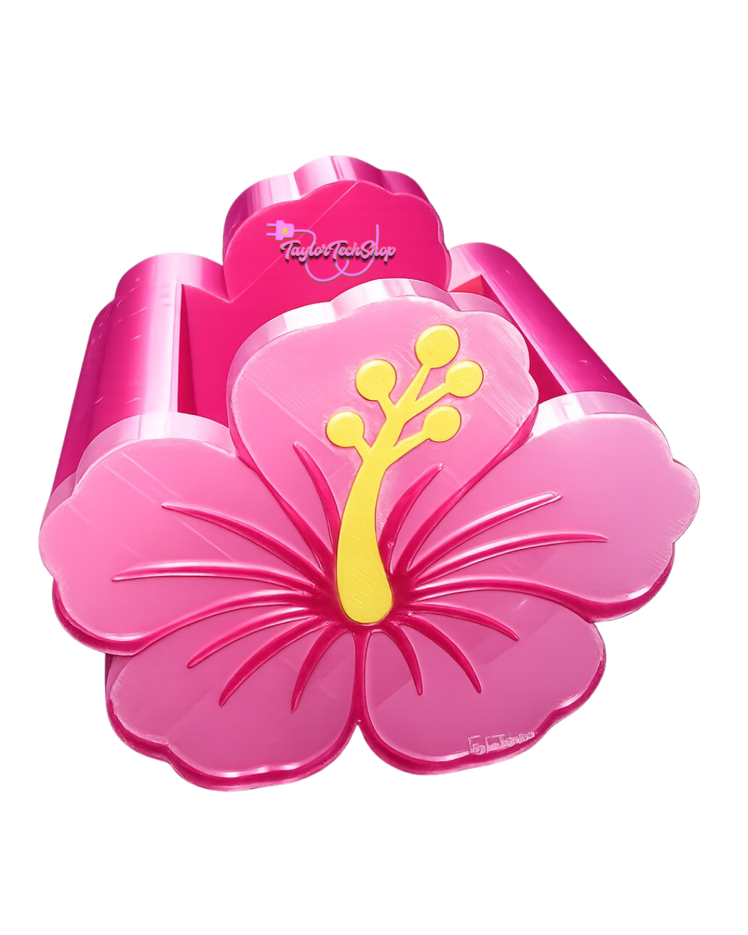 Hibiscus Pen Holder