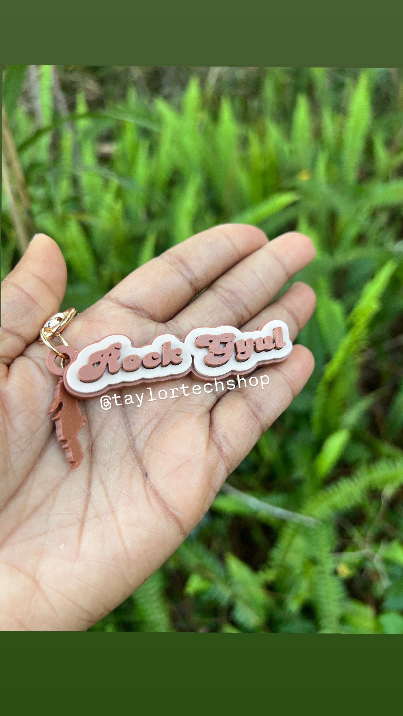 Rock Gyul Keychain