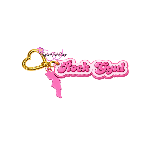 Rock Gyul Keychain