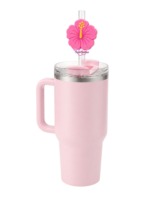 Hibiscus Straw Topper