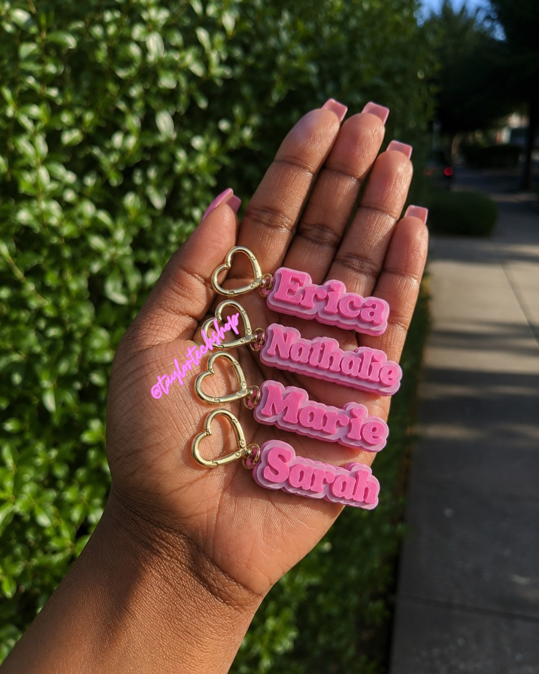 Custom Name Keychain