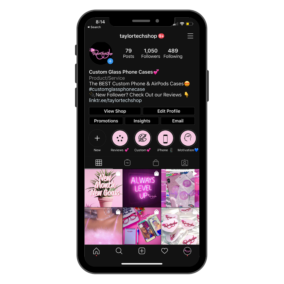 Create IG Highlights - TaylorTechShop LLC