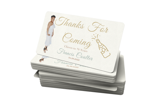 Custom Favor Tags