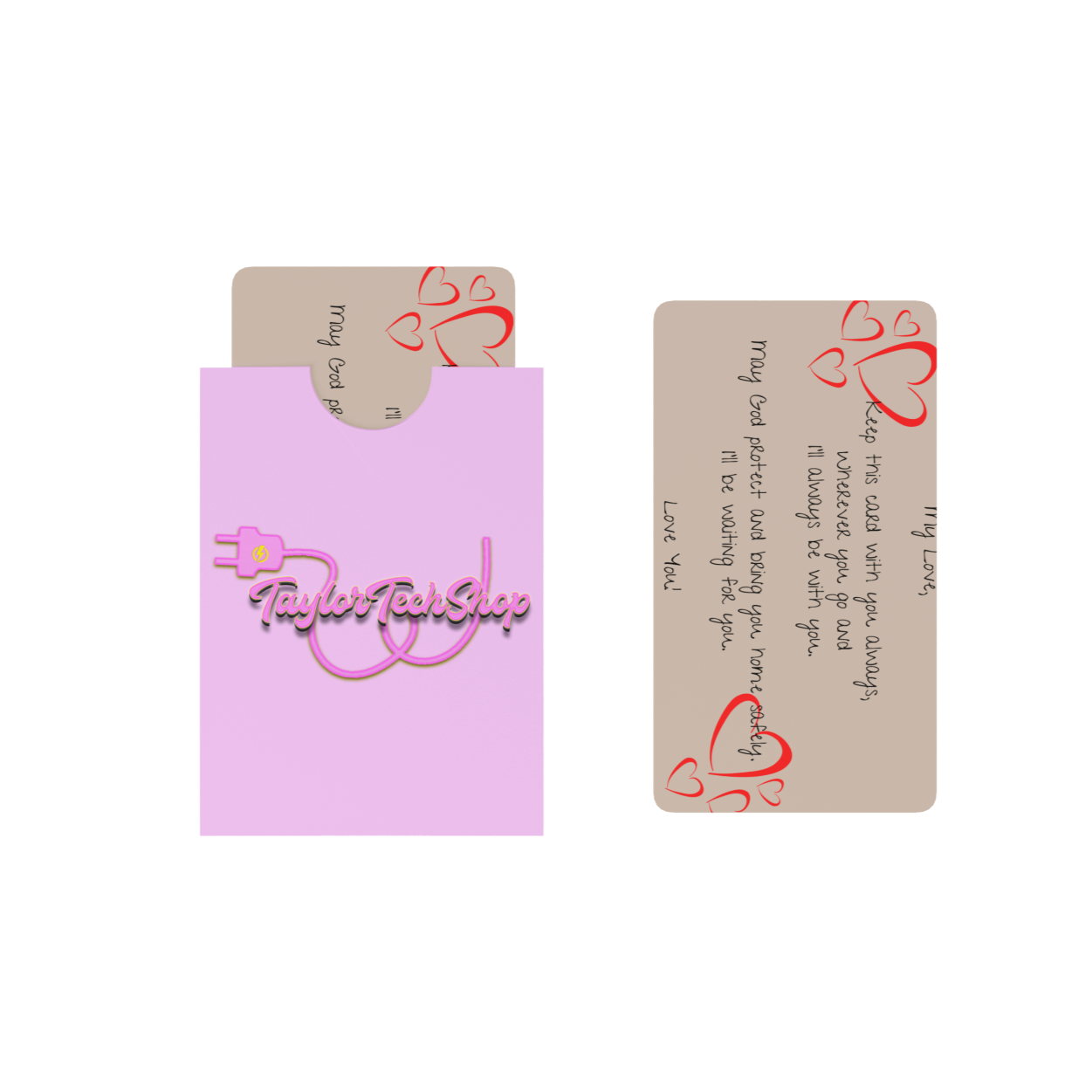 Custom Wallet Card - TaylorTechShop LLC